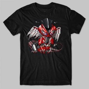 T-shirt Kawasaki Ninja ZX6R Dragonbike Passion Red Merchandise & Clothing