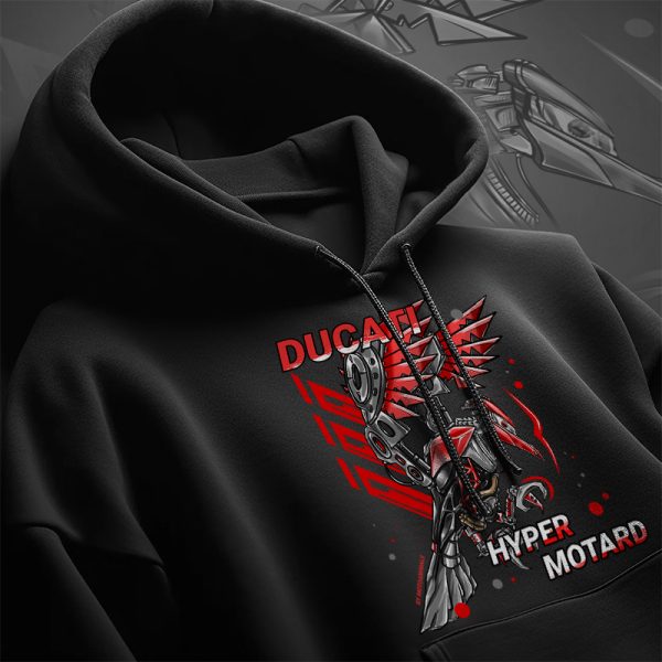 Ducati Hoodie Hypermotard 950 Raven Merchandise & Clothing