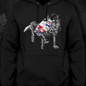 Hoodie Honda XRV750 Africa Twin 1998 Ross White Merchandise & Clothing Motorcycle Apparel