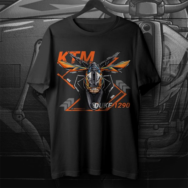 T-shirt KTM 1290 Super Duke R Wasp 2020 Orange/Blue Merchandise & Clothing Motorcycle Apparel