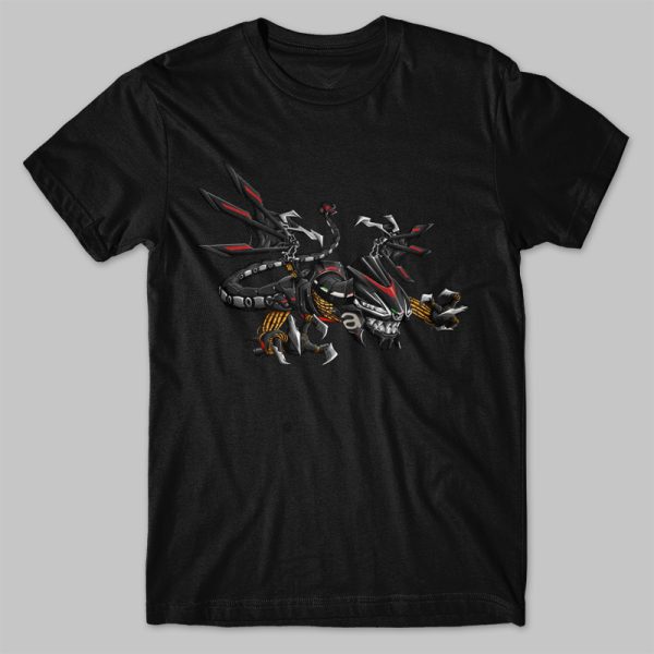 T-shirt Aprilia RS660 Dragonbike Apex Black Merchandise & Clothing Motorcycle Apparel