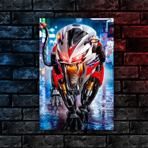 Poster Honda CBR 1000RR Panther Merchandise & Clothing Motorcycle Apparel