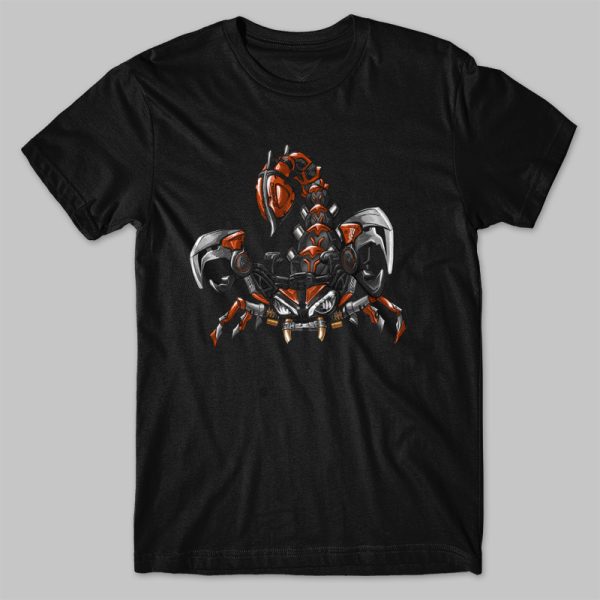 T-shirt Triumph Speed Triple 1200 RS Scorpion Matt Baja Orange Merchandise & Clothing Motorcycle Apparel