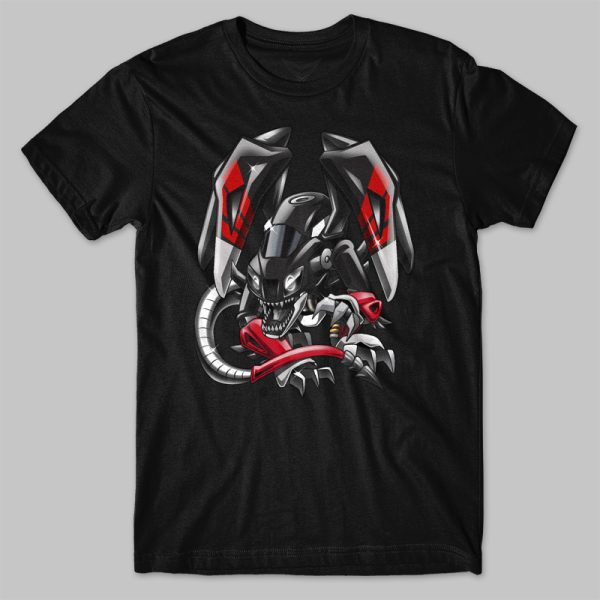 T-shirt Honda RC 51 Dragonbike Black-Red Merchandise & Clothing Motorcyce Apparel