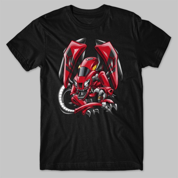 T-shirt Honda RC 51 Dragonbike Red Merchandise & Clothing Motorcyce Apparel