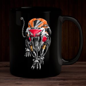 Black Mug Honda CBR 1000RR Panther Repsol Merchandise & Clothing Motorcycle Apparel