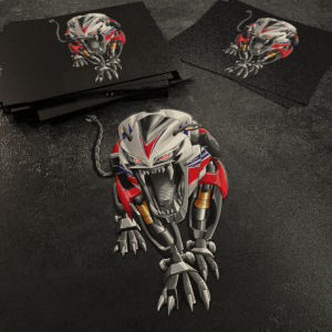Stickers Honda CBR 1000RR Panther HRC Ross White Merchandise & Clothing Motorcycle Apparel