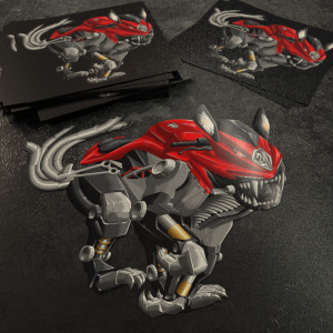 Stickers MV Agusta F4 Beast Red-Silver Merchandise & Clothing Motorcycle Apparel