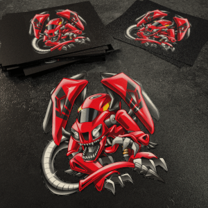 Stickers Honda RC 51 Dragonbike Red Merchandise & Clothing Motorcyce Apparel