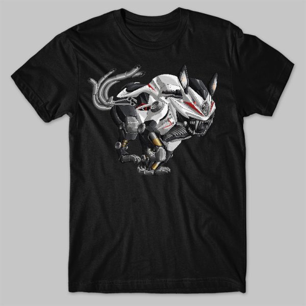 T-shirt MV Agusta F4 Beast RR (White-red) Merchandise & Clothing Motorcycle Apparel