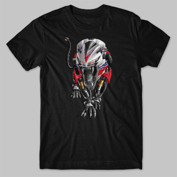 T-shirt Honda CBR 1000RR Panther HRC Ross White Merchandise & Clothing Motorcycle Apparel