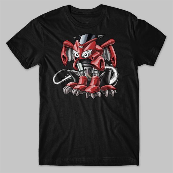 T-shirt Suzuki SV650S Dragonbike Candy Red Merchandise & Clothing Motorcycle Apparel
