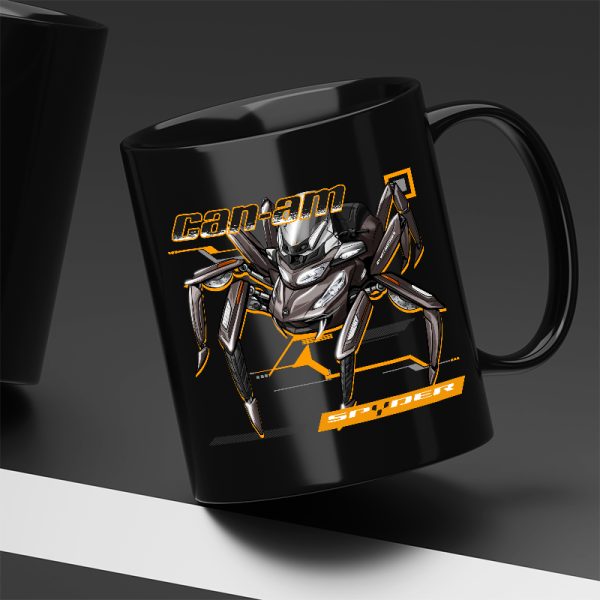Mug Can-Am Spyder RT Spider Blackcurrant Merchandise & Clothing Motorcycle Apparel
