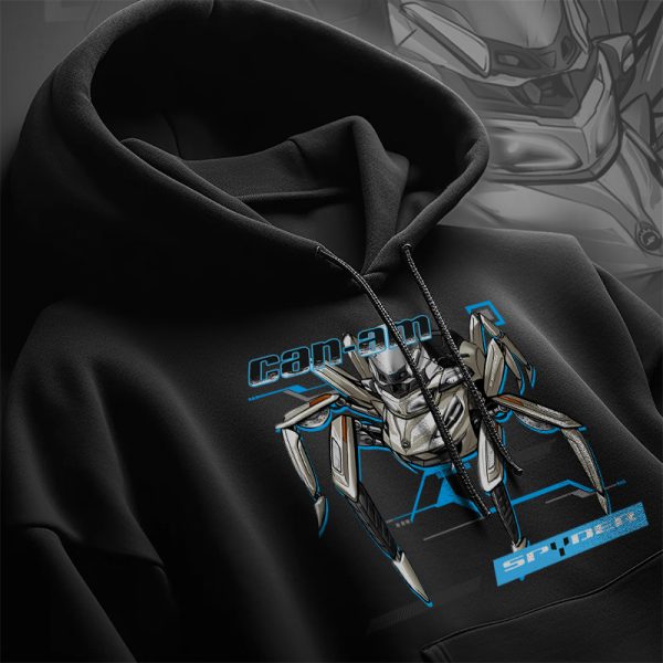 Hoodie Can-Am Spyder RT Spider Champagne Metallic Merchandise & Clothing Motorcycle Apparel
