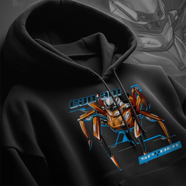 Hoodie Can-Am Spyder RT Spider Cognac Merchandise & Clothing Motorcycle Apparel