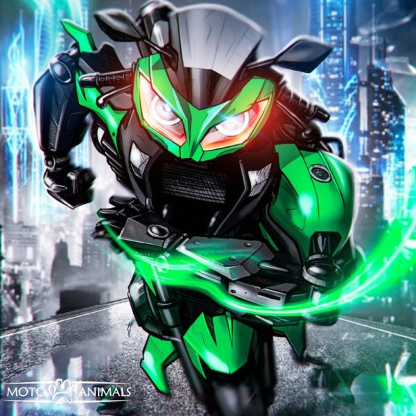 Poster Kawasaki Ninja 300 Transformer Merchandise & Clothing Motorcycle Apparel