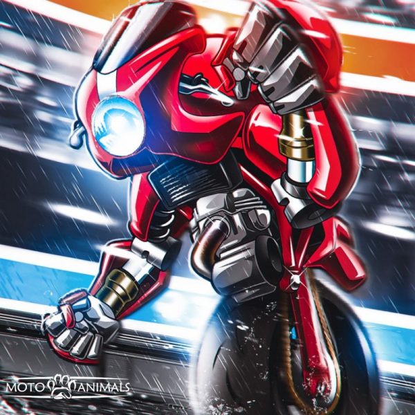Poster Ducati Sport Classic Robot Merchandise & Clothing