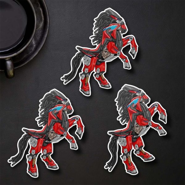 Stickers Honda CRF1100L Africa Twin Mustang 2024 Grand Prix Red Merchandise & Clothing