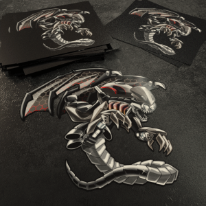 Triumph Rocket 3 Dragon Stickers Silver Ice & Storm Grey Merchandise & Clothing Motorcycle Apparel