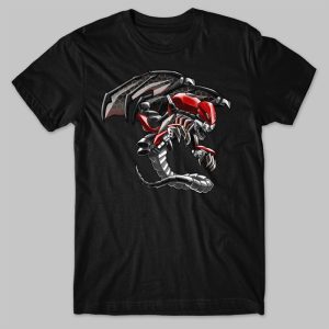 Triumph Rocket 3 Dragon T-shirt Korosi Red Merchandise & Clothing Motorcycle Apparel
