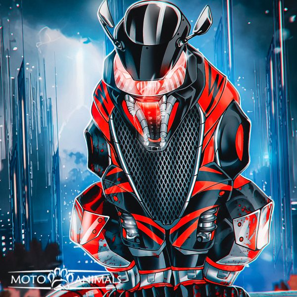 Poster Honda CBR 954RR Panther Merchandise & Clothing Motorcycle Apparel CBR Sportbike