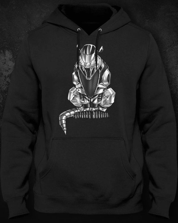 Hoodie Honda CBR 954RR Panther Silver Merchandise & Clothing Motorcycle Apparel CBR Sportbike
