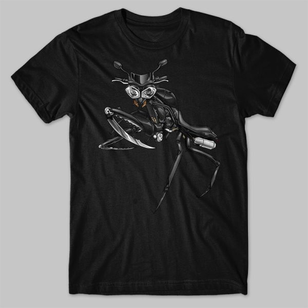 T-shirt Triumph Speed Triple Mantis Black (Version R) Merchandsie & Clothing Motorcycle Apparel