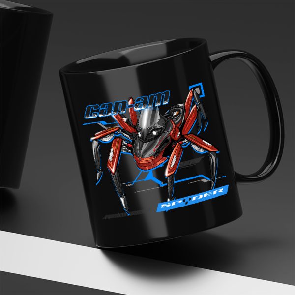 Mug Can-Am Spyder RS Can-Am Red Merchandise & Clothing Motorcycle Apparel