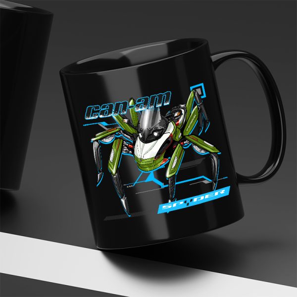 Mug Can-Am Spyder RS Special Series California Green Pearl Merchandise & Clothing Motorcycle Apparel