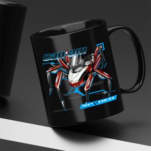 Black Mug Can-Am Spyder ST Special Series Can-Am Red Merchandise & Clothing Motorcycle Apparel