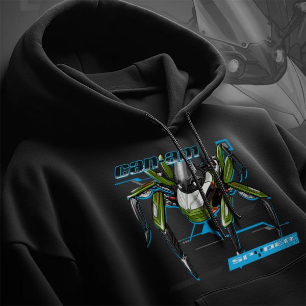 Hoodie Can-Am Spyder RS Special Series California Green Pearl Merchandise & Clothing Motorcycle Apparel