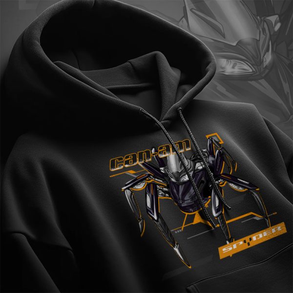 Hoodie Can-Am Spyder ST Limited Blackcurran Merchandise & Clothing Motorcycle Apparel