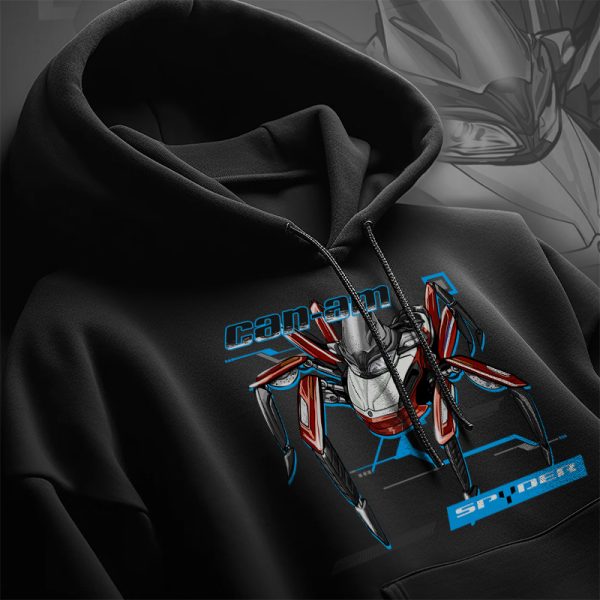 Hoodie Can-Am Spyder ST Special Series Can-Am Red Merchandise & Clothing Motorcycle Apparel