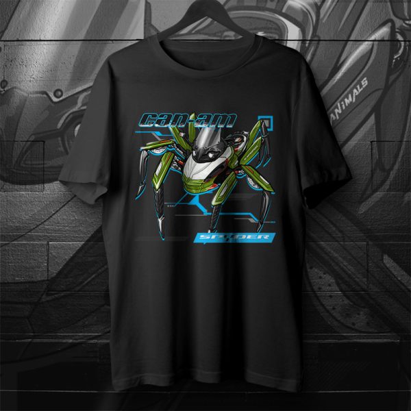 T-shirt Can-Am Spyder RS Special Series California Green Pearl Merchandise & Clothing Motorcycle Apparel