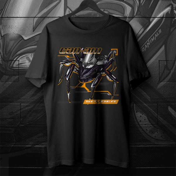 T-shirt Can-Am Spyder ST Limited Blackcurran Merchandise & Clothing Motorcycle Apparel