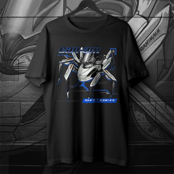T-shirt Can-Am Spyder ST Limited Pearl White Merchandise & Clothing Motorcycle Apparel