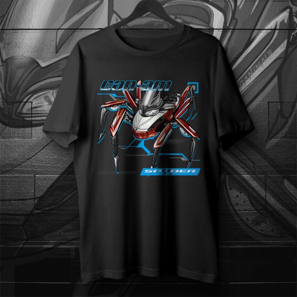 T-shirt Can-Am Spyder ST Special Series Can-Am Red Merchandise & Clothing Motorcycle Apparel