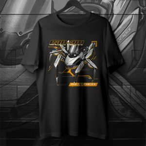 T-shirt Can-Am Spyder RS Pearl White Merchandise & Clothing Motorcycle Apparel