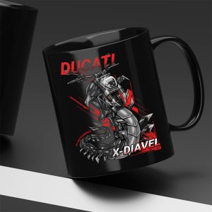 Black Mug Ducati XDiavel Сentipede Black Merchandise & Clothing
