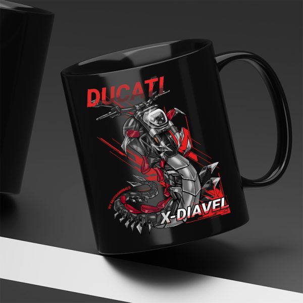Black Mug Ducati XDiavel Сentipede Nera Merchandise & Clothing