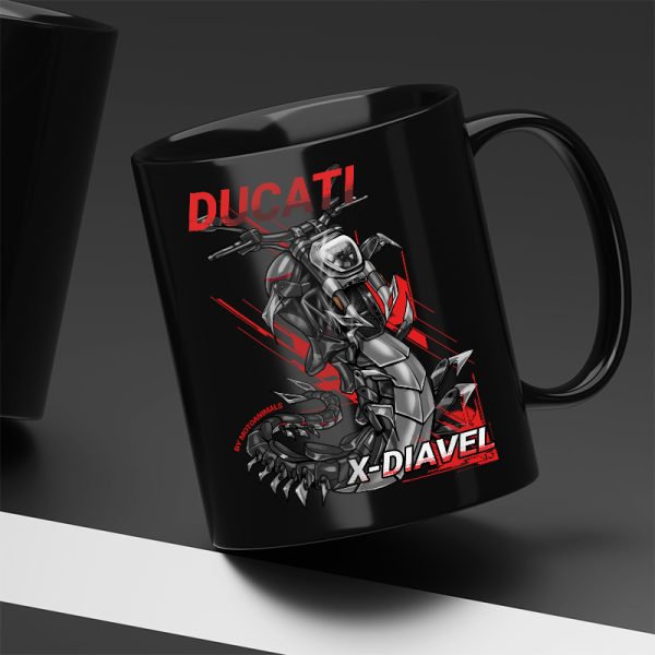 Black Mug Ducati XDiavel Сentipede Black Star Merchandise & Clothing