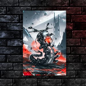 Motorcycle Poster Ducati XDiavel Сentipede Merchandise & Clothing