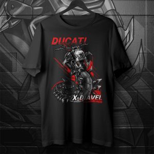 T-shirt Ducati XDiavel Сentipede Black Merchandise & Clothing