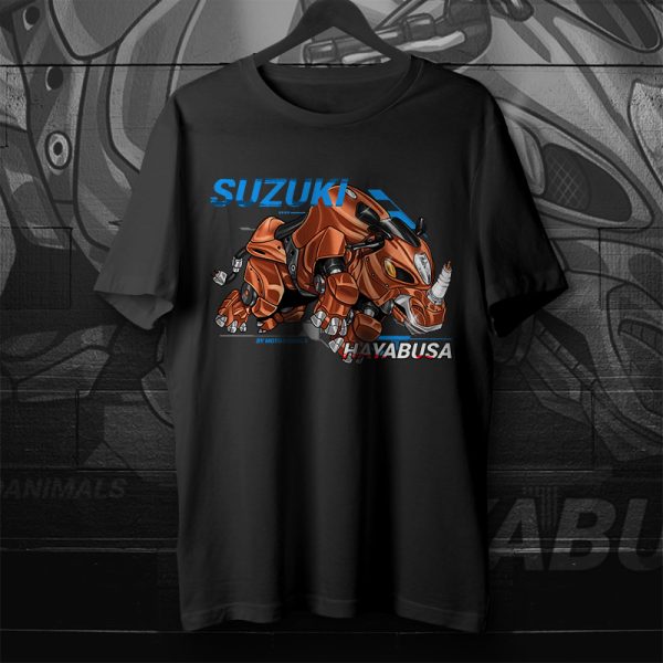 T-shirt Suzuki Hayabusa Rhino 2003 Candy Burning Copper
