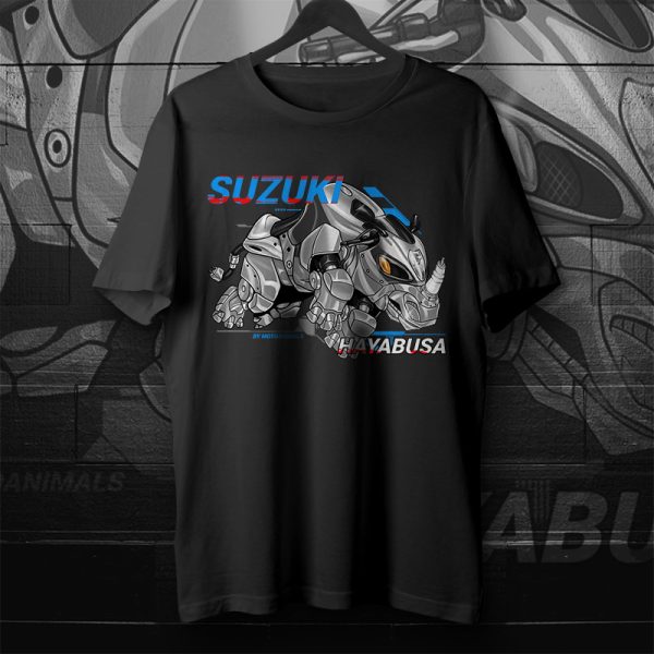 T-shirt Suzuki Hayabusa Rhino 2002 Sonic Silver Metallic & Metallic Galaxy Silver