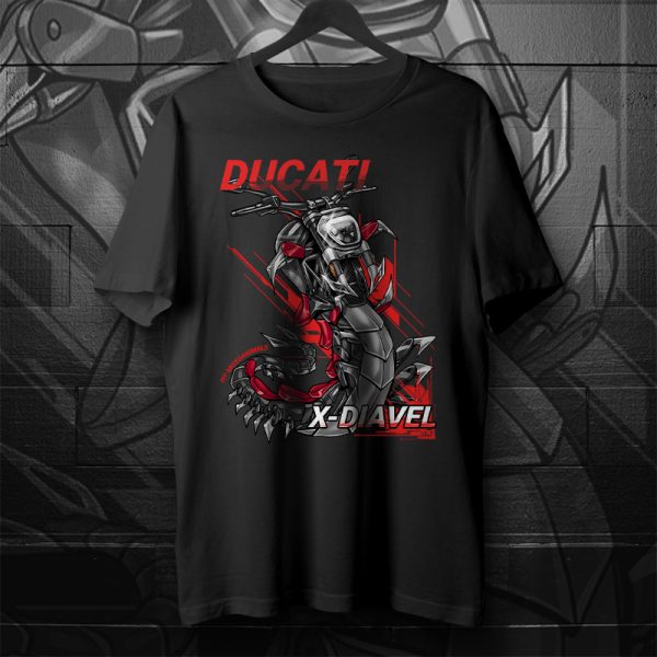 T-shirt Ducati XDiavel Сentipede Nera Merchandise & Clothing