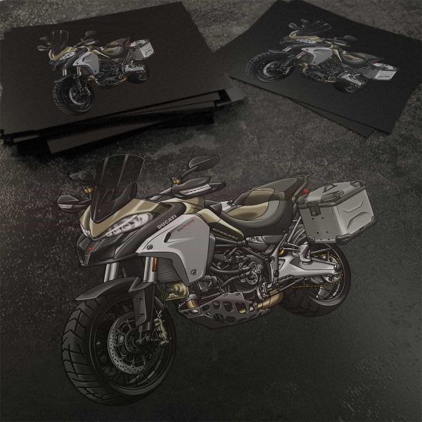 Stickers Ducati Multistrada Merchandise 1200 Enduro Pro + Saddlebags