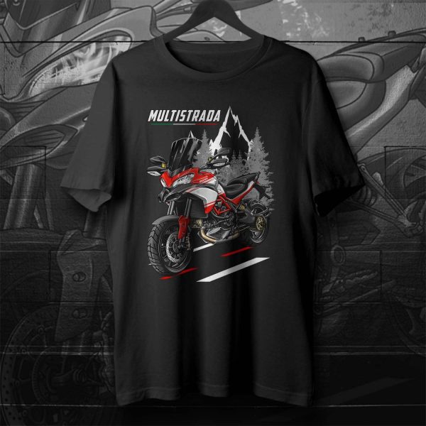 T-shirt Ducati Multistrada 1200 S Merchandise Pikes Peak