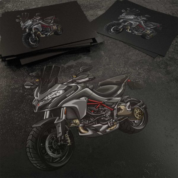 Stickers Ducati Multistrada Merchandise 1200 S Volcano Grey
