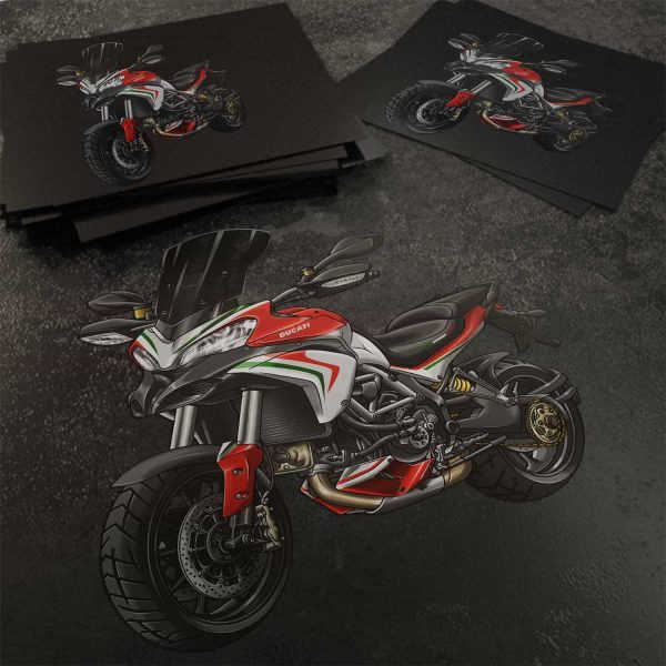 Stickers Ducati Multistrada 1200 Merchandise Tricolor